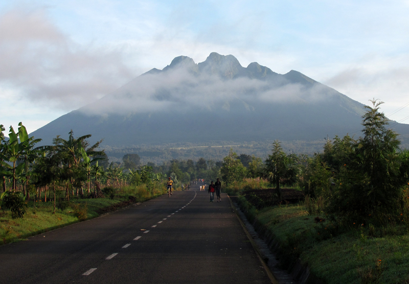 The Volcano Mountains Of Rwanda