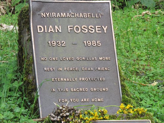 Tomb of Dian Fossey 