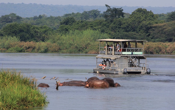 Map of Murchison Falls National Park