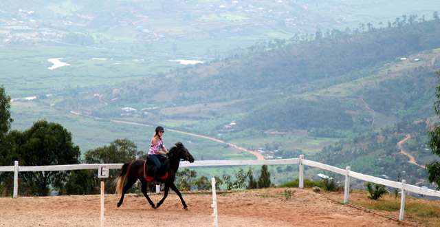 Horse Riding at Mount Kigali