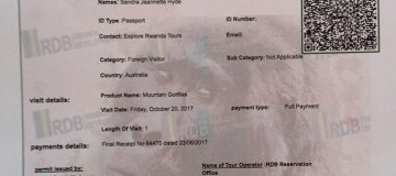 Gorilla Trekking Permits in Rwanda