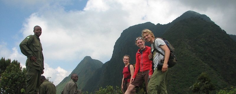 Hiking Virunga Mountains