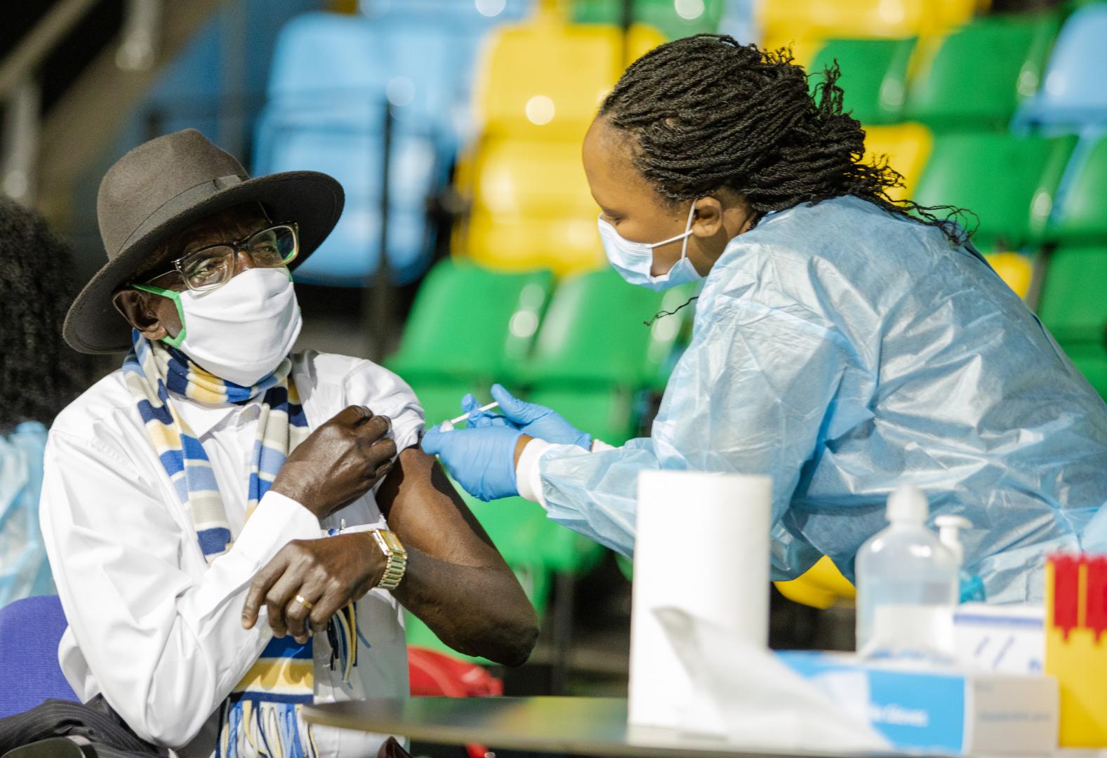 COVID-19 Vaccination starts in Rwanda