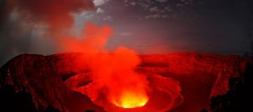 Mount Nyiragongo hike during covid-19