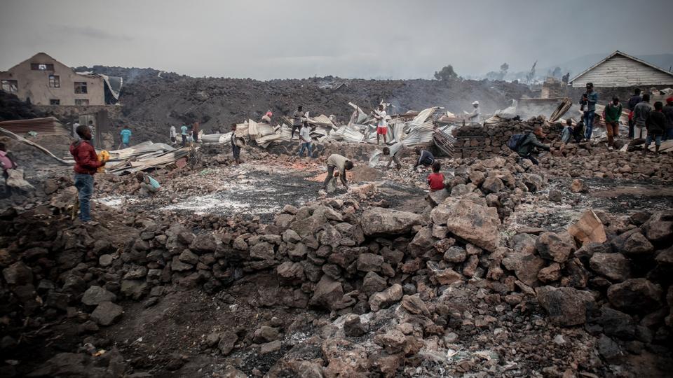 Mount Nyiragongo Eruption