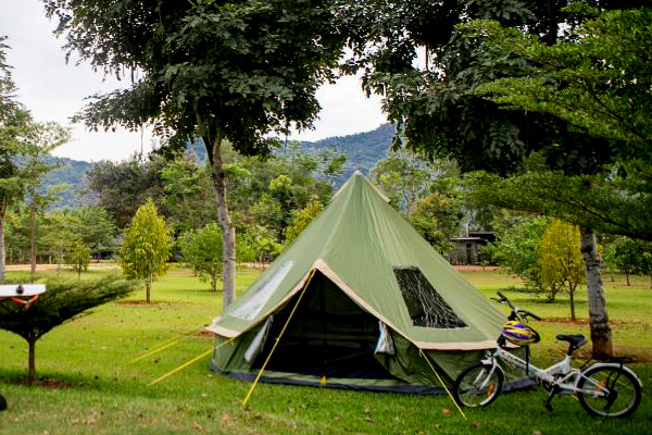 Camping in Akagera National Park