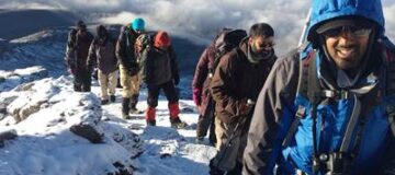 Climbing Mount Kilimanjaro